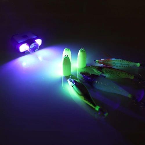 Фонарь налобный Capon 120D UV